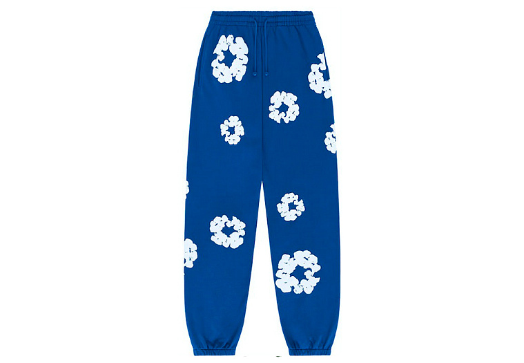 Denim Tears The Cotton Wreath Sweatpants Royal Blue
