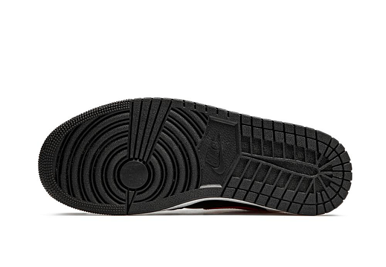 Nike Air Jordan 1 Mid Black Chile Red White