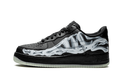 Nike Air Force 1 Low Black Skeleton Halloween (2019)