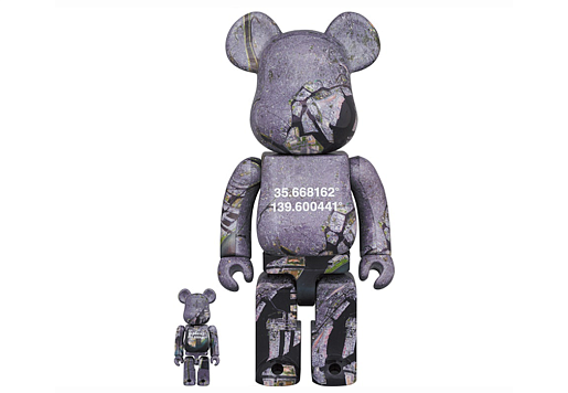 Bearbrick Benjamin Grant Overview Tokyo 100% & 400% Set
