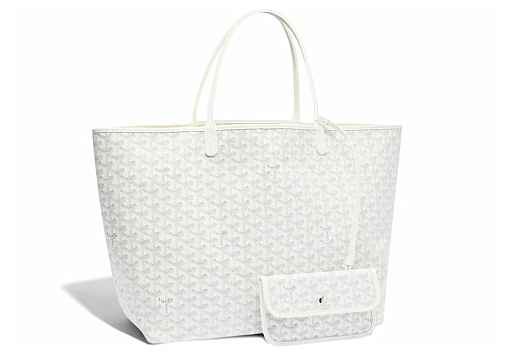 Goyard Saint Louis Tote GM White