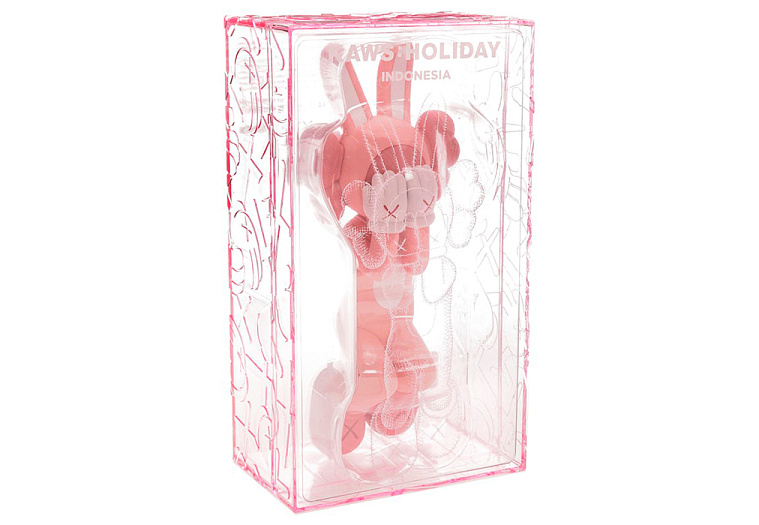 KAWS Holiday Indonesia Figure Pink