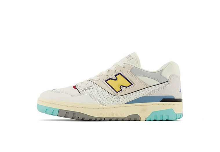New Balance 550 Sea Salt Yellow