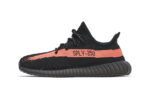 Yeezy Boost 350 V2 Kids Core Black Red