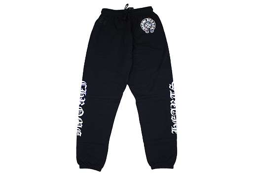 Chrome Hearts Horse Shoe Logo Sweatpants Black (SS21)