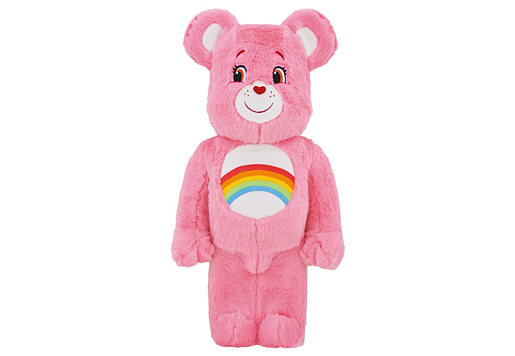 Bearbrick x Care Bears Cheer Bear 1000% Pink