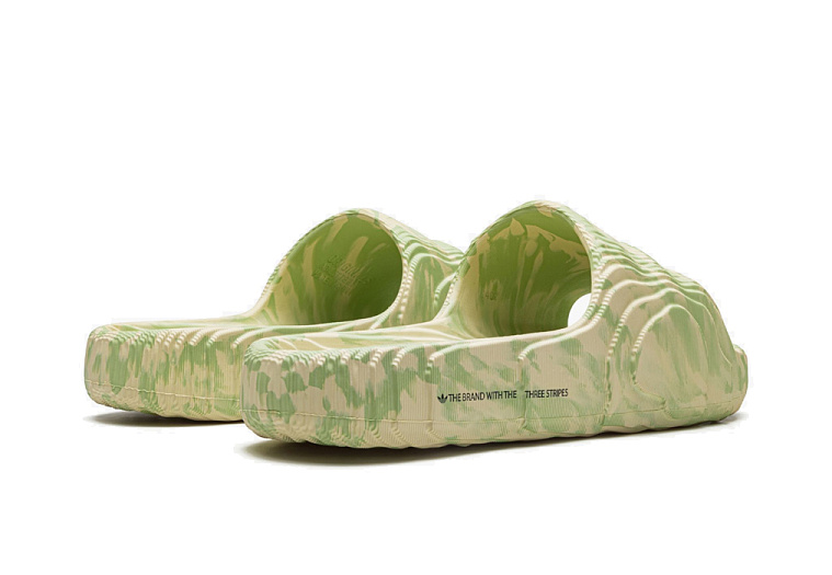 Adidas Adilette 22 Slides Magic Lime St Desert Sand