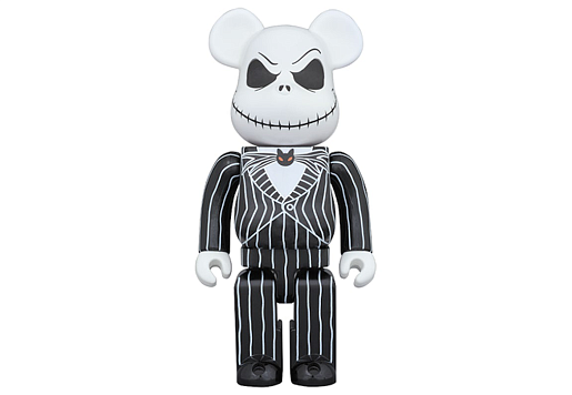Bearbrick x The Nightmare Before Christmas Jack Skellington 1000%