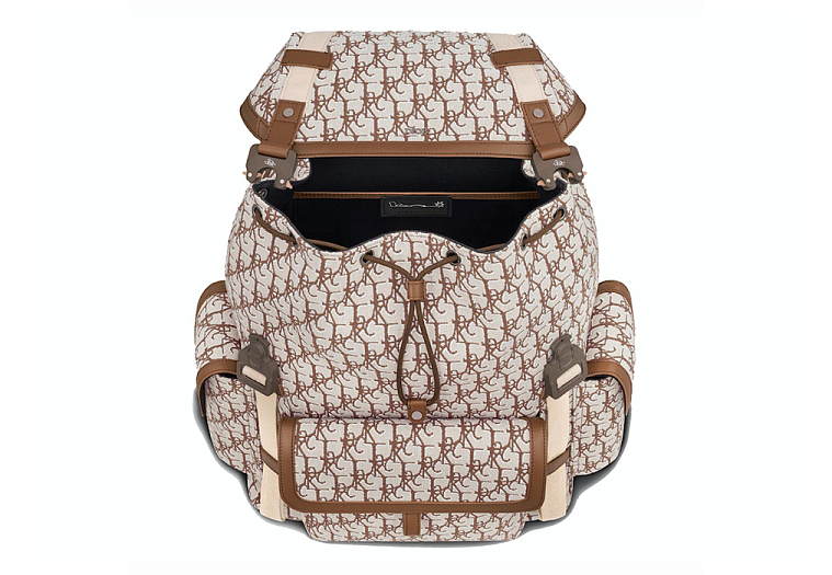 Dior x CACTUS JACK Hit The Road Backpack Coffee Brown