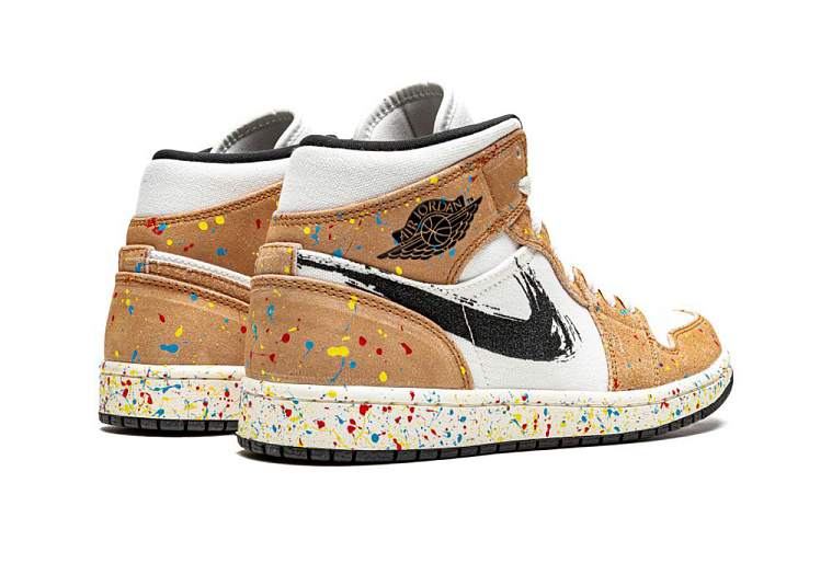 Nike Air Jordan 1 Mid SE Brushstroke