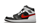 Nike Air Jordan 1 Mid Black Chile Red White