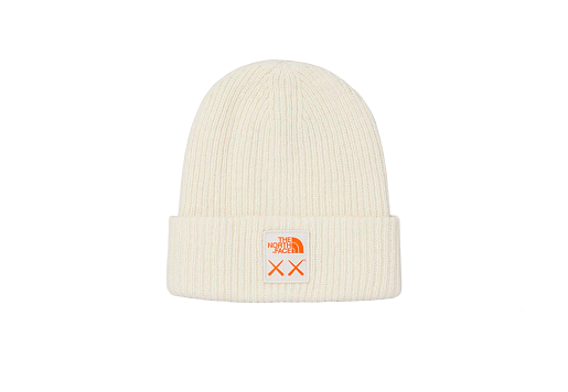 The North Face Cap Logo White x Kaws