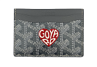 Goyard Saint-Sulpice Card Wallet Marquage Coeur Grey
