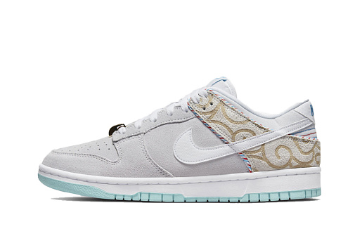 Nike Dunk Low SE Barber Shop Grey