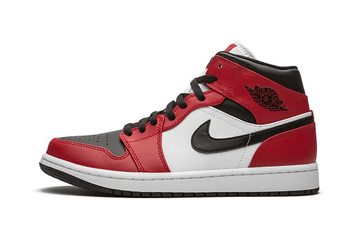Nike Air Jordan 1 Mid Chicago Toe