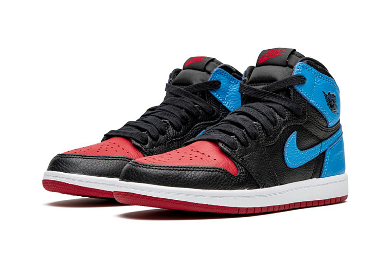 Nike Air Jordan 1 Retro High UNC Chicago Leather Kids