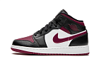 Nike Air Jordan 1 Mid Bred Toe Kids