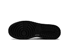 Nike Air Jordan 1 Mid White Black Racer Blue (GS)