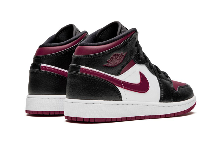 Nike Air Jordan 1 Mid Bred Toe Kids
