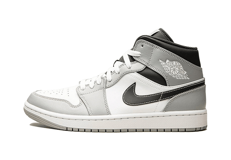 Nike Air Jordan 1 Mid Light Smoke Grey Anthracite