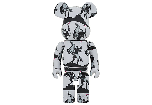 Bearbrick Banksy Highwayman 1000%