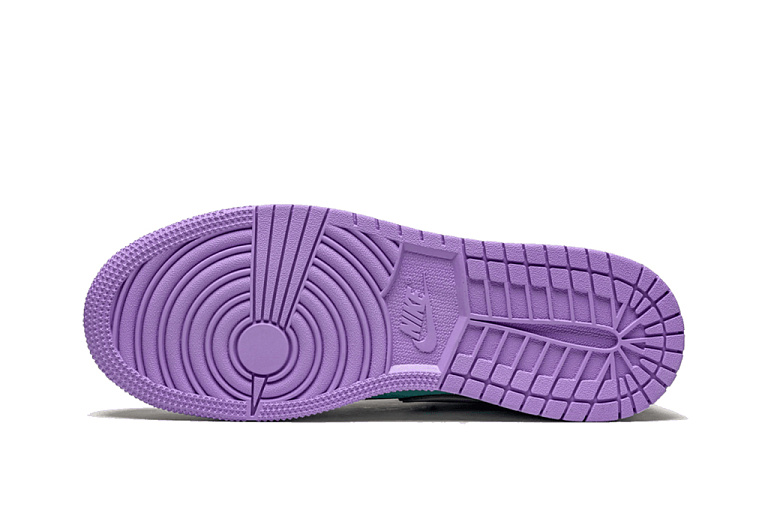 Nike Air Jordan 1 Mid Purple Aqua (GS)