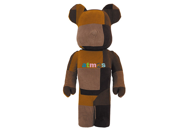 Bearbrick x atmos x Sean Wotherspoon 1000% Brown