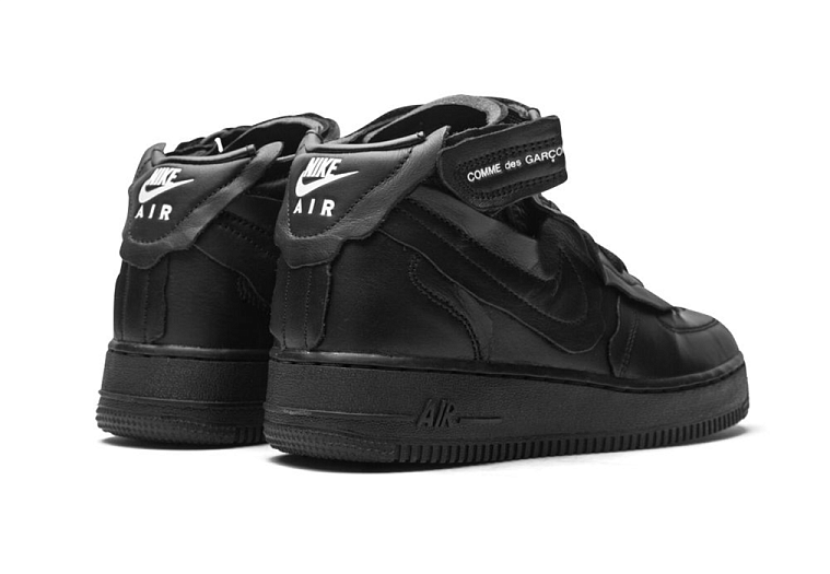 Nike Air Force 1 Mid x CDG Black