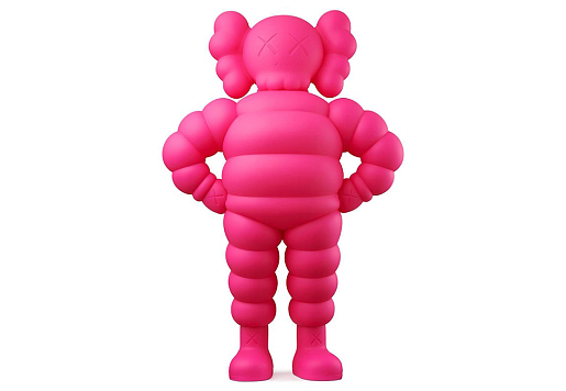 KAWS Chum Vinyl Figure Pink (2022)