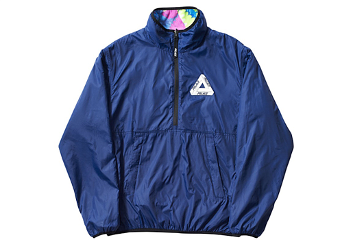КУРТКА Palace Warper Reversible Fleece Navy/Multi (FW17)
