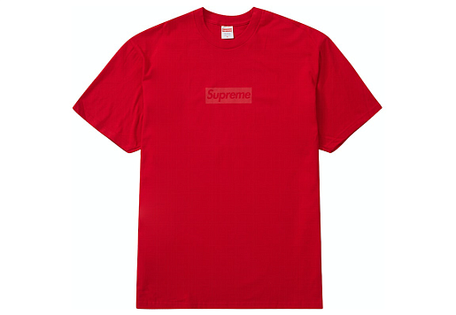 Supreme Tonal Box Logo Tee Red (SS23)