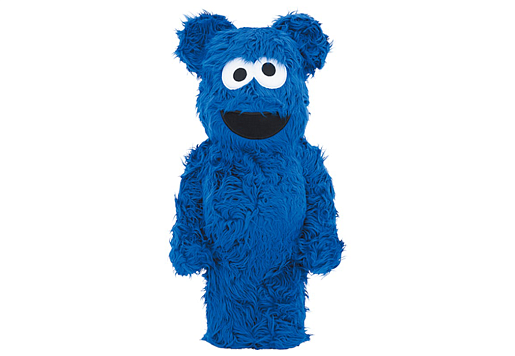 Bearbrick x Sesame Street Cookie Monster Costume Ver. 1000%