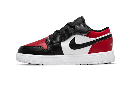 Nike Air Jordan 1 Low ALT Bred Toe (PS)