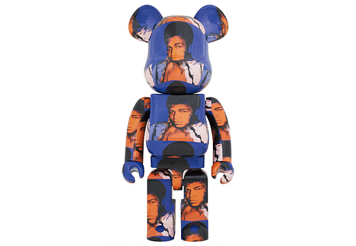 Bearbrick Andy Warhol's Muhammad Ali 1000%