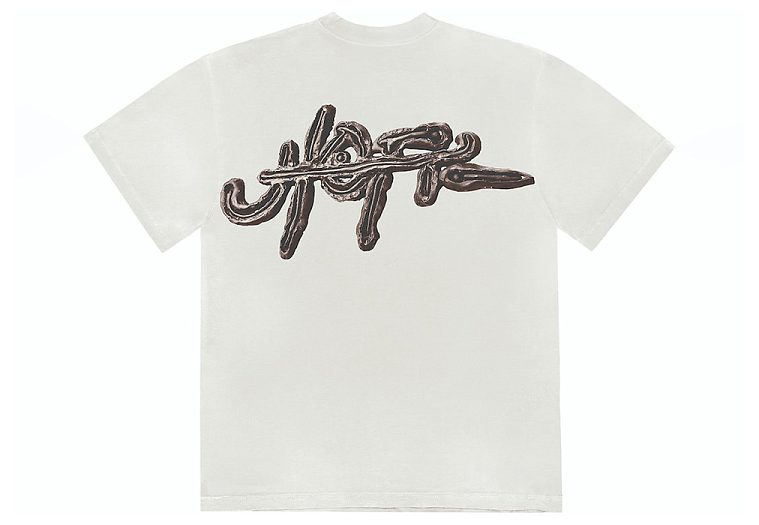 Travis Scott Utopia C4 Tee White