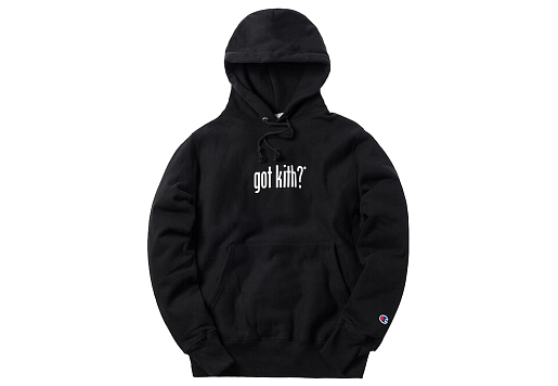 Kith Treats x Got Milk Hoodie Black