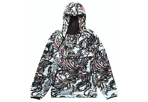 КУРТКА Supreme The North Face Steep Tech Fleece Pullover Multicolor Dragon