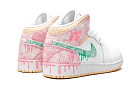 Nike Air Jordan 1 Mid Paint Drip Kids