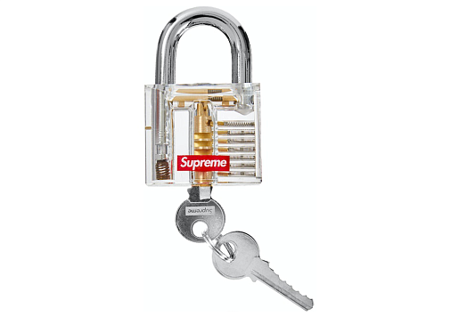 Supreme Transparent Lock Clear