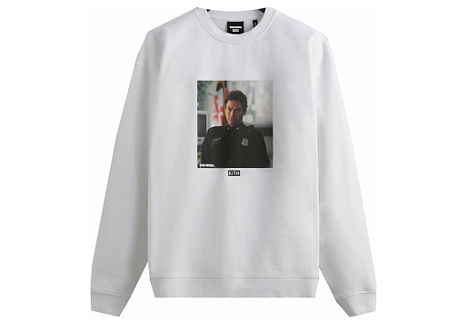 Kith x The Wire Mcnulty Crewneck White