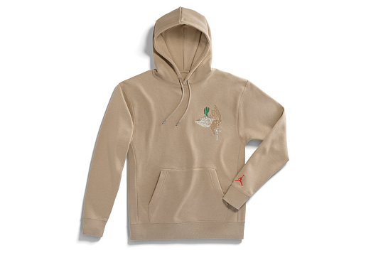 Travis Scott Cactus Jack x Jordan Pullover Hoodie Khaki