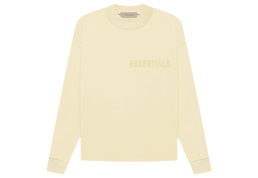Fear of God Essentials L/S Tee Canary (FW22)
